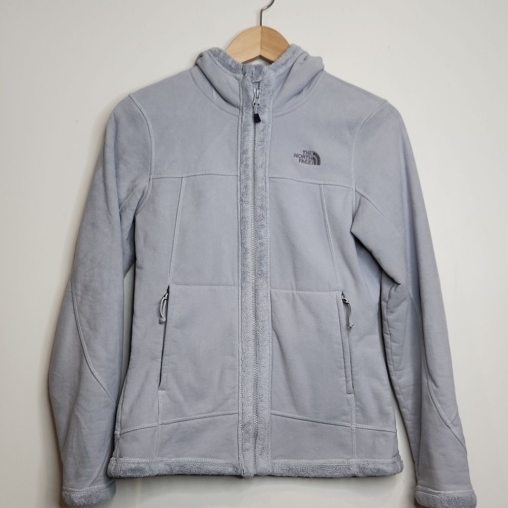 The North Face Morningside Gray Full Zip Up Hoodie Women's